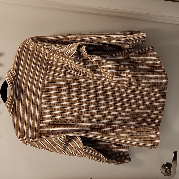 📛5/$25  Columbia Pearl Snal Pinstripe Longsleeve button down Shirt - Picture 8 of 8